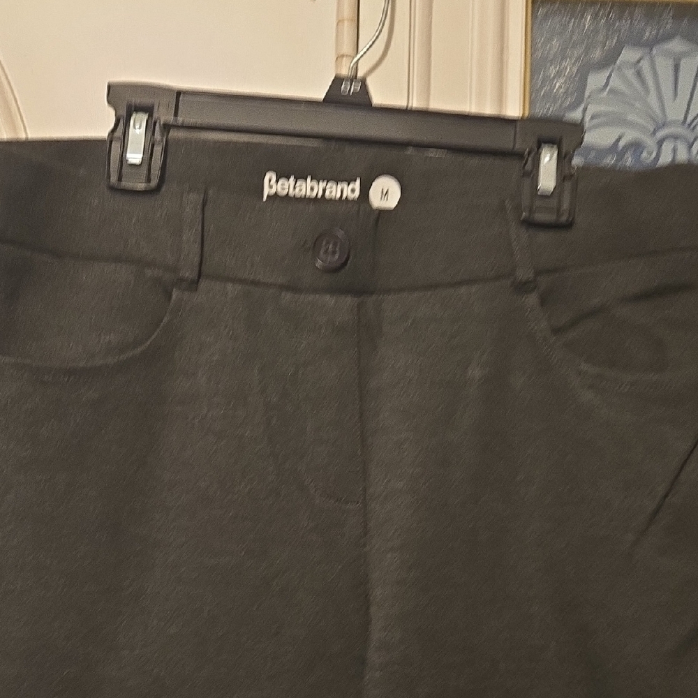 Betabrand Charcoal Trousers